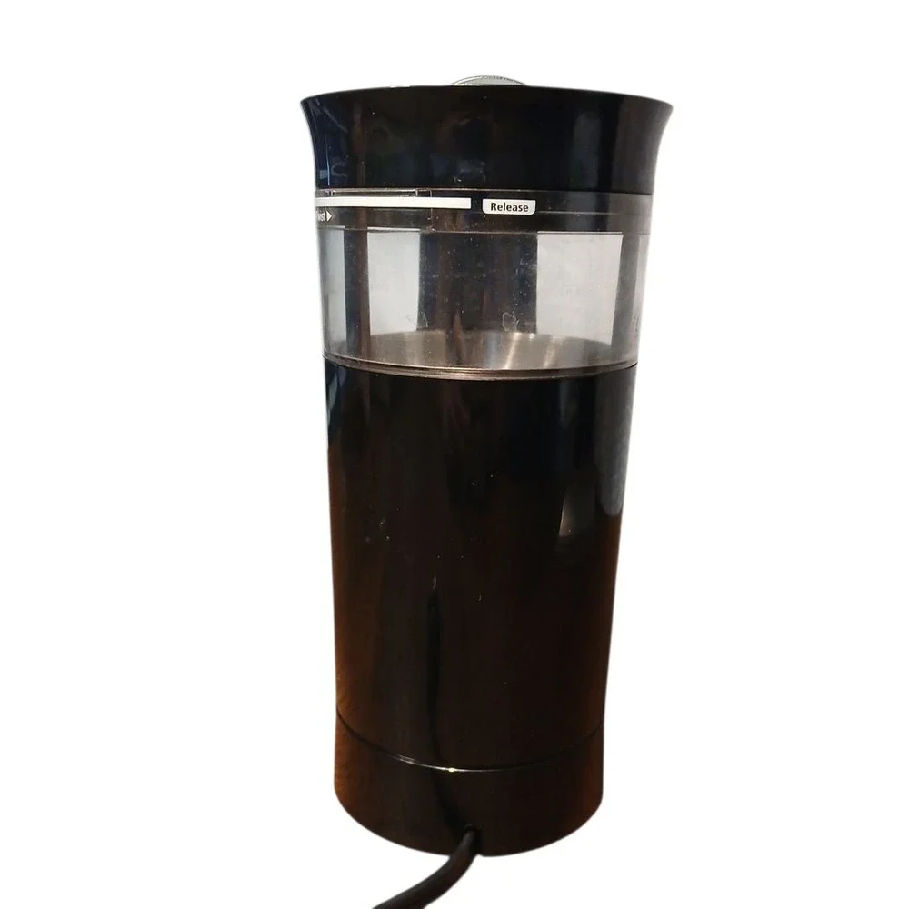 Mr Coffee IDS77 Electric Coffee Bean Mill Up To 12C Grinder Black Tested & Works